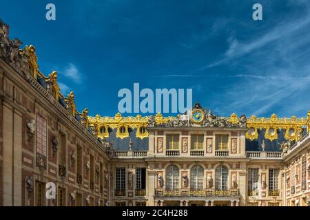 Das Schloss von Versailles in Frankreich Stockfoto