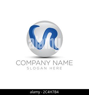 Kreative Moderne Buchstaben Vektor-Symbol Logo Illustration. Stock Vektor