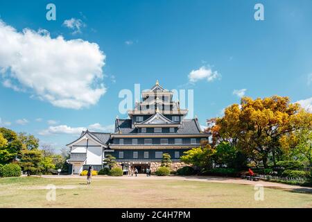 Okayama Castle traditionelle Architektur in Japan Stockfoto