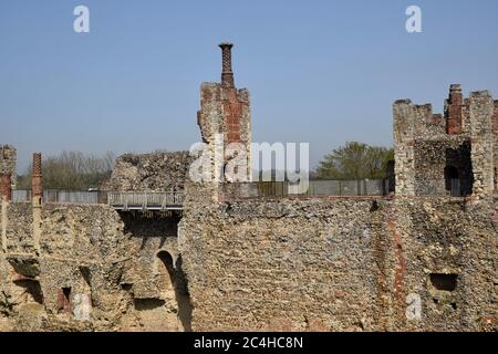 framlingham Castle, suffolk, england Stockfoto