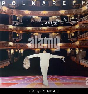 Michel Polnareff Incognito Original France 12'' Lp Vinyl - Vintage Cover Stockfoto