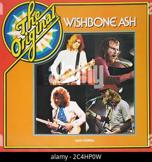 Wishbone Ash The Original Wishbone Ash 12'' Vinyl LP - Vintage Record Cover Stockfoto