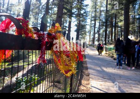 01/04/2019 Hadimba Tempel in Manali,Himachal Pradesh/Indien Stockfoto