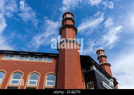 Masjid E Tauheedul Islam. Bichnell Street, Blackburn. Stockfoto