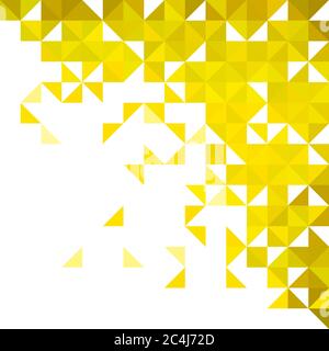 Hintergrund von geometrischen Formen. Buntes Mosaik-Muster. Retro Dreieck Ecke Hintergrund Stock Vektor