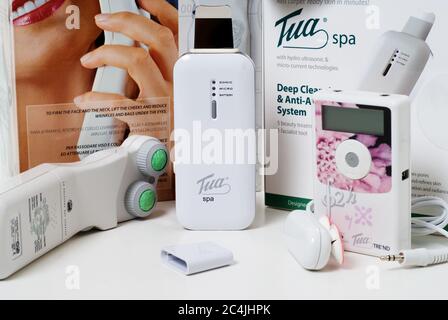 Anti-Aging-Hautpflegeprodukte Stockfoto