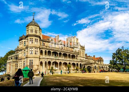 Rashtrapati Niwas oder Viceregal Lodge, Shimla, Himachal Pradesh, Indien; 30. Dezember 2018; The Viceregal Lodge Shimla Stockfoto