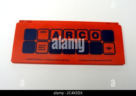 Konzentrationsspiel, ARCO pädagogisches System Stockfoto
