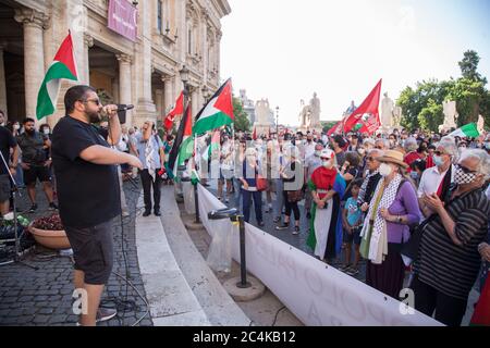 Roma, Italien. Juni 2020. Italienischer Rapper Kento (Foto: Matteo Nardone/Pacific Press) Quelle: Pacific Press Agency/Alamy Live News Stockfoto