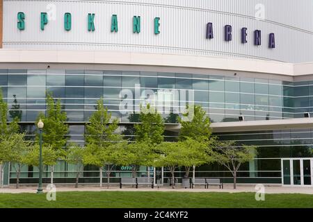 Spokane Arena, Spokane, Staat Washington, USA Stockfoto