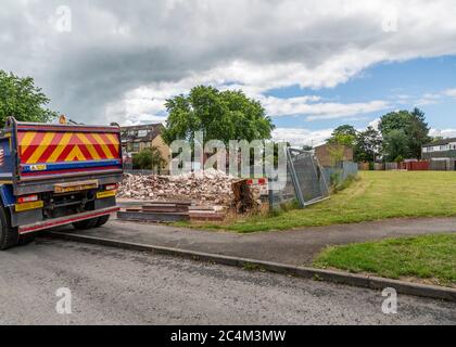Ärzte Chirurgie Abbruch in Woodrow Center, Redditch, Worcestershire, England. Stockfoto