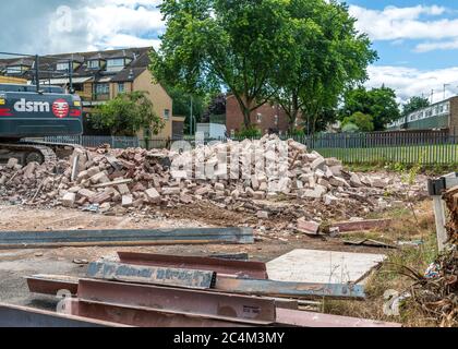 Ärzte Chirurgie Abbruch in Woodrow Center, Redditch, Worcestershire, England. Stockfoto