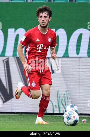 Wolfsburg, Deutschland, 27. Juni 2020, Alvaro ODRIOZOLA, FCB 2 beim 1.Bundesliga Spiel VFL WOLFSBURG - FC BAYERN MÜNCHEN 0-4 in der Saison 2019/2020 Uhr Spieltag 34. FCB Foto: © Peter Schatz / Alamy Live News / Groothuis/Witters/Pool - die DFL-BESTIMMUNGEN VERBIETEN DIE VERWENDUNG VON FOTOGRAFIEN als BILDSEQUENZEN und/oder QUASI-VIDEO - Nationale und internationale Nachrichtenagenturen OUT redaktionelle Verwendung Stockfoto