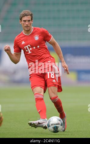 Wolfsburg, Deutschland, 27. Juni 2020, Leon GORETZKA, FCB 18 beim 1.Bundesliga Spiel VFL WOLFSBURG - FC BAYERN MÜNCHEN 0-4 in der Saison 2019/2020 Uhr Spieltag 34. FCB Foto: © Peter Schatz / Alamy Live News / Bernd Feil/MIS/Pool - die DFL-BESTIMMUNGEN VERBIETEN DIE VERWENDUNG VON FOTOGRAFIEN als BILDSEQUENZEN und/oder QUASI-VIDEO - Nationale und internationale Nachrichtenagenturen OUT redaktionelle Verwendung Stockfoto