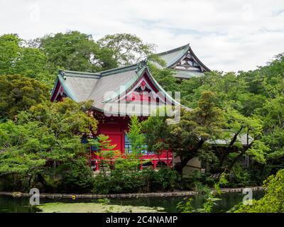 Inokashira Benzaiten Schrein in Kichijoji, Tokyo, Japan Stockfoto