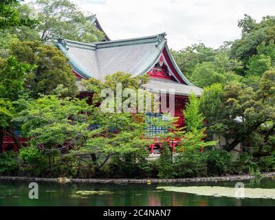 Inokashira Benzaiten Schrein in Kichijoji, Tokyo, Japan Stockfoto