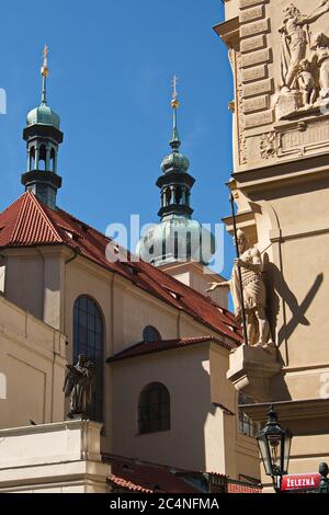 Kirche St. Gallen in der Altstadt von Prag, Tschechien, Europa Stockfoto