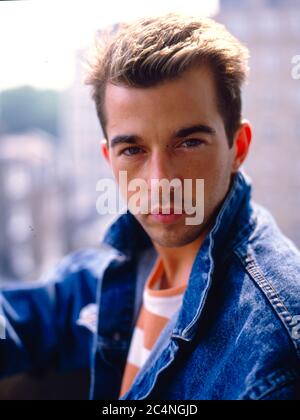 Limahl (von Kajagoogoo) nach dem Solo 1987 Stockfoto