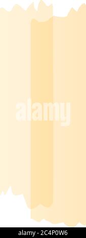 Symbol für „Papierstreifen ausschneiden“. Cartoon von Schnitt Scotch Band Vektor-Symbol für Web-Design auf weißem Hintergrund isoliert Stock Vektor