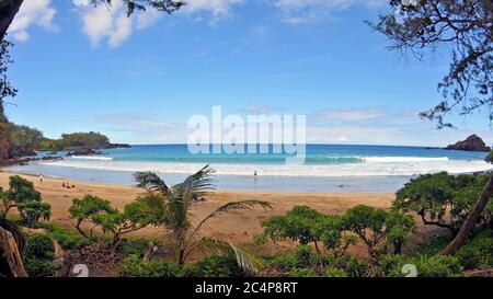 Hamoa Beach, Maui, Hawaii, USA Stockfoto