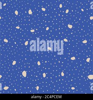 Vector Dotted Abstract illustration, seamless pattern, blue pastel Stock Vektor