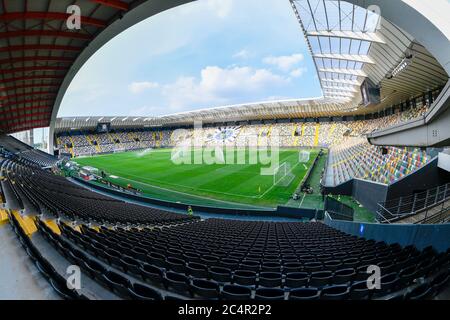 Udine, Italien. 28. Juni 2020. udine, Italien, Dacia Arena Stadion, 28 Juni 2020, Dacia Arena während - Kredit: LM/Alessio Marini Kredit: Alessio Marini/LPS/ZUMA Wire/Alamy Live News Stockfoto