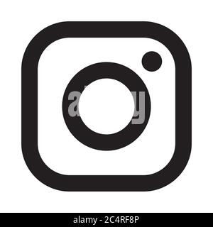 VORONEZH, RUSSLAND - 10. NOVEMBER 2018: Instagram Logo-Symbol Stock Vektor