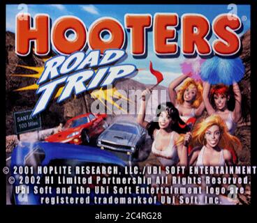 Hooters Road Trip – Sony PlayStation 1 PS1 PSX – nur für redaktionelle Zwecke Stockfoto