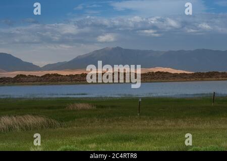 San Luis Lakes State Park Landschaft Stockfoto