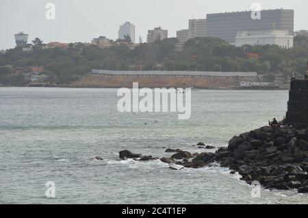 Skyline von Dakar Stockfoto