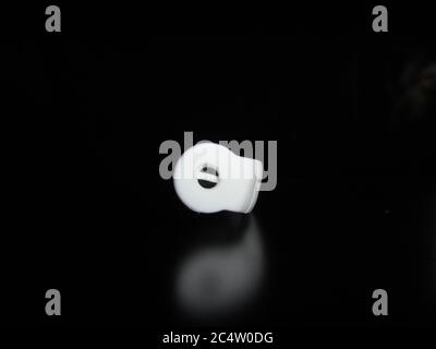 Nahaufnahme der Stiftkappe. Stockfoto