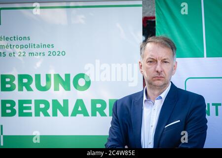 Bruno Bernard, Präsident der Metropole Lyon Stockfoto