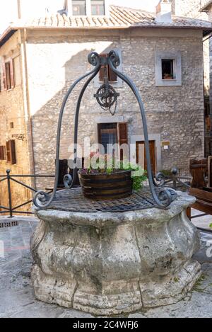 narni,italien juni 29 2020 :gut der Gemeinde narni Land in der Nähe der Herberge Stockfoto