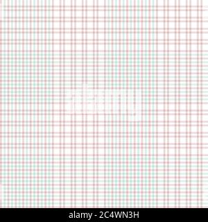 Pink Glen Plaid strukturiertes nahtloses Muster für Mode-Textilien und Grafiken Stockfoto