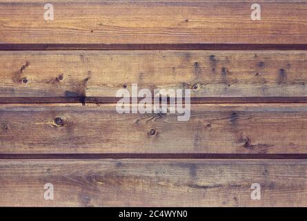 Vintage Holz dunkel horizontale Bretter, Vorderansicht, stilisierte Hintergrund Stockfoto