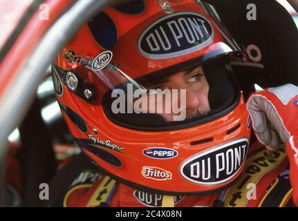 Jeff Gordon vom Team USA beim ROC Race of Champions Gran Caneria Spanien 2002 Stockfoto