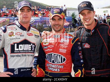 USA-Team beim ROC Race of Champions Gran Caneria Spanien 2002 Stockfoto