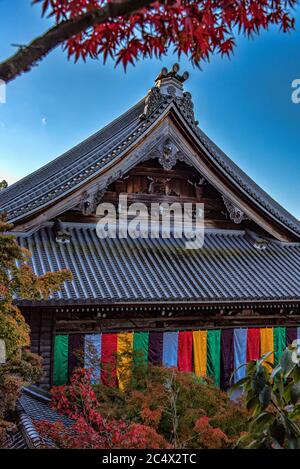 Herbstlaub in Eikan-dō Zenrin-ji, Eikando Tempel, Kyoto, Japan Stockfoto