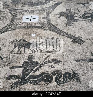 Ostia Antica in der Nähe von Rom, Italien Stockfoto