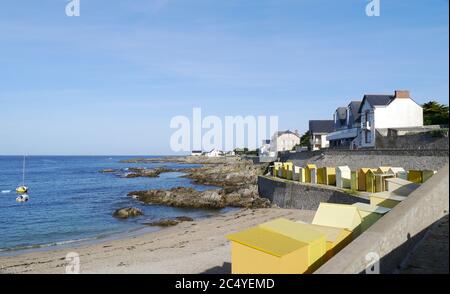 Batz-sur-Mer, Loire-Atlantique, Frankreich. August 17 2018. Stockfoto