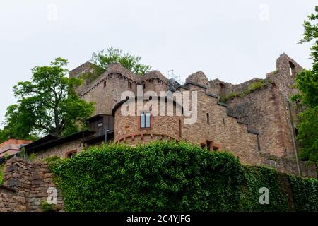 Schloß Hohenbaden, Altes Schloß, Ruine in Baden-Baden Stockfoto