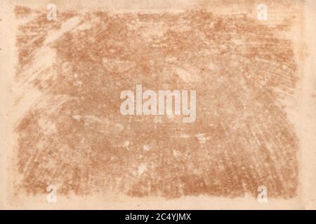 Alte verzweifelte braune Textur leeres Papier Hintergrund Stockfoto