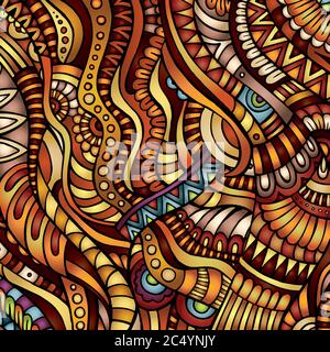 Ethnisches Vektormuster Stock Vektor