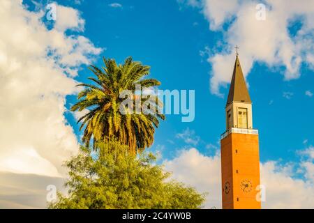 Kathedrale San Juan Bautista, Platz 25 de Mayo, san juan, argentinien Stockfoto