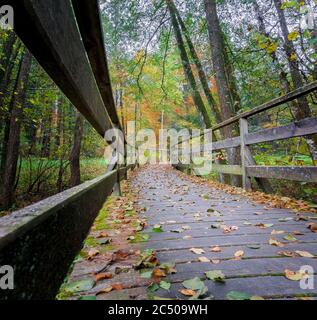 Wanderung in Riedenburg Oberpfalz Bayern Deutschland Stockfoto