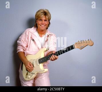 Modern Talking um 1987: Dieter Bohlen Stockfoto