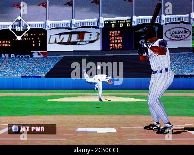 MLB 2003 – Sony PlayStation 1 PS1 PSX – nur für redaktionelle Zwecke Stockfoto