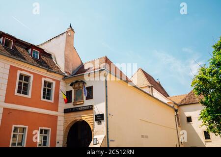 Sibiu, Rumänien - 22. Juli 2019 : Altemberger Haus -Sibiu Geschichtsmuseum Stockfoto