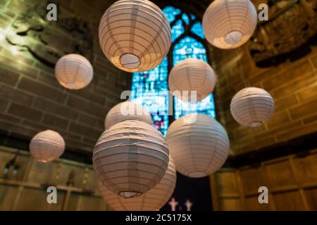 Chapter House, Liverpool Cathedral, Liverpool, England, Großbritannien Stockfoto