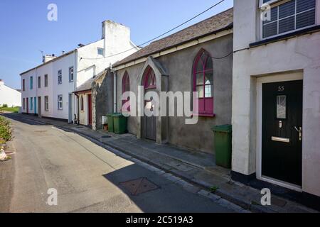 Castletown Brass-Bandroom in der Queen Street Stockfoto